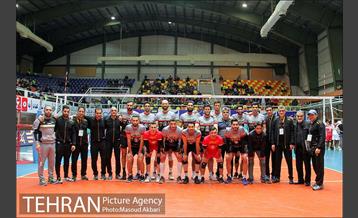 دیدار بانک سرمایه و شهرداری ارومیه در لیگ برتر والیبال