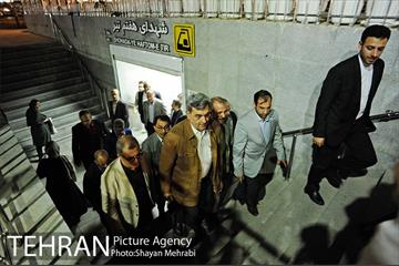 آئین بهره برداری از میدانگاه شهدای هفتم تیر با حضور شهردار تهران 7