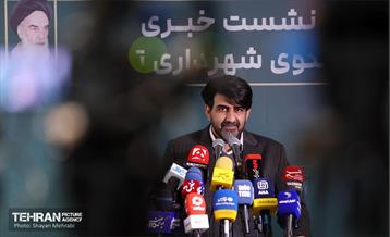 نشست خبری سخنگوی شهرداری تهران 8