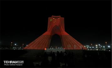 اکران ویدئو مپینگ روز ملی چین 22