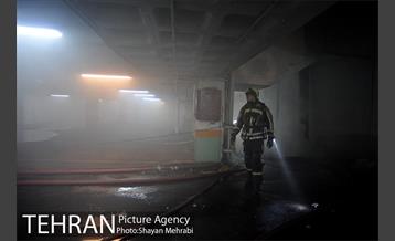 آتش سوزی در ساختمان برق حرارتی 42
