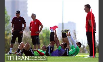 تمرین تیم ملی فوتبال 21
