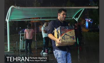 شب بارانی تهران 13