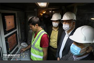 بازدید شهردار تهران از کارگاه ساخت ایستگاه متروی حرم عبدالعظیم 14