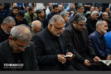 مراسم ختم مادر شهیدان مظفر