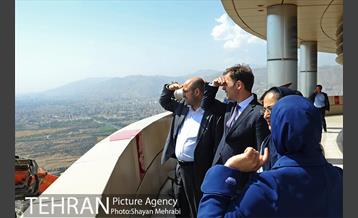 بازدید شهردار بلگراد از برج میلاد و رصدخانه شهر تهران 5