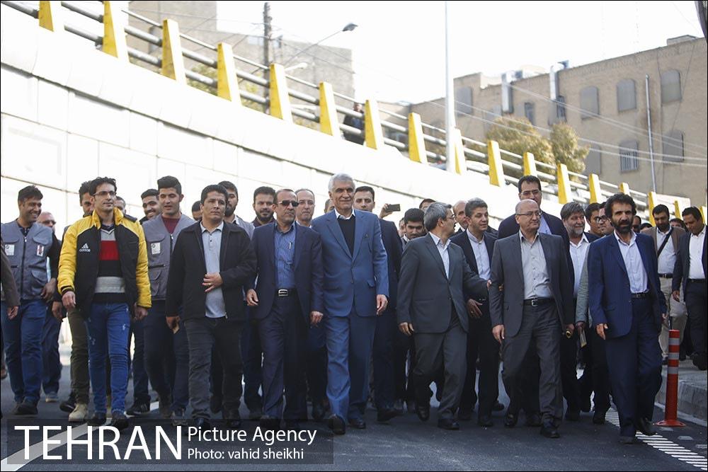 افتتاح و بهره برداری از 4 پروژه عمرانی شهر تهران  9