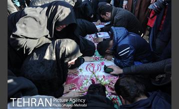 تشییع شهدای آتش نشان  در بهشت زهرا(س) -4 35