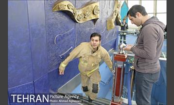 مسابقه پله نوردی آتش نشانان کشور 20