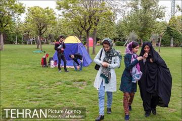 روز طبیعت بارانی در بوستان رازی 25