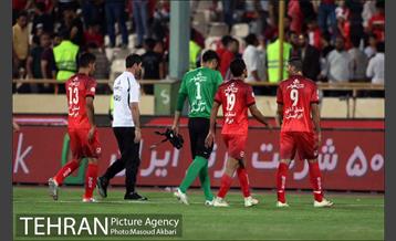 دیدار پرسپولیس و فولاد خوزستان در لیگ برتر فوتبال 28