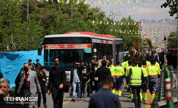 خدمات شهرداری تهران در پایان روز قدس 15