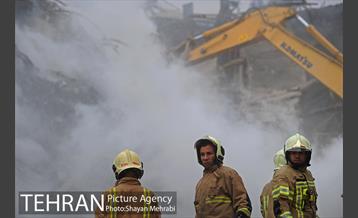 سومین روز عملیات امداد ونجات حادثه پلاسکو -3 2