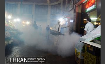 ضدعفونی و پاکسازی بازار تجریش-2 37