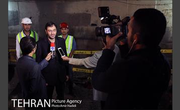 شب گردی اصحاب رسانه با معاون فنی و عمرانی شهرداری تهران 7