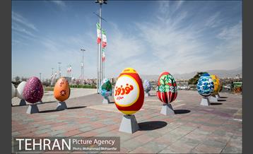 آماده سازی میدان آزادی در آستانه نوروز ۹۸ 10