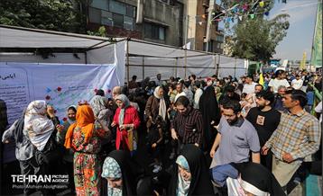 مهمانی ۱۰ کیلومتری عید غدیر در تهران - 1 50