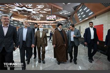 آیین بهره‌برداری از ۱۱ کیلومتر خط مترو 9