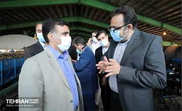 بازدید رئیس سازمان حفاظت محیط زیست کشور از مجتمع مدیریت زباله آرادکوه 2