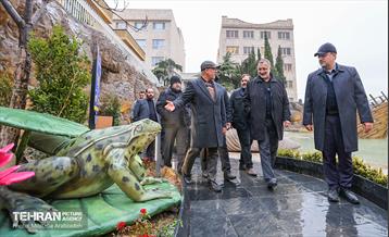 بازدید شهردار تهران از منطقه فرهنگی و گردشگری عباس اباد 31