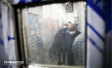 بازدید اعضای کمسیون حمل و نقل شورای اسلامی شهر از ایستگاه مترو شهید رضایی 8