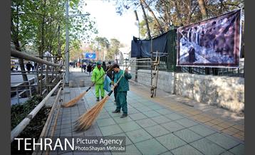 ساماندهی شهر پس از تشییع پیکر آیت الله هاشمی رفسنجانی 17