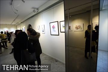 نمایشگاه گروهی نقاشی آبرنگ با عنوان ترنم خیال در گالری نهاوند‎ 11