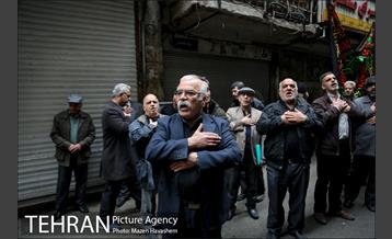 عزاداری شهادت حضرت زهرا (س) در بازار تهران 12