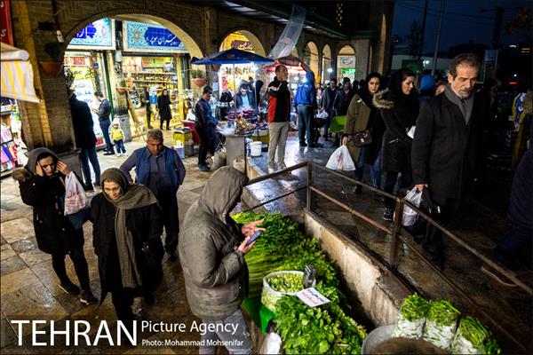 تهران یک شب مانده به یلدا 1