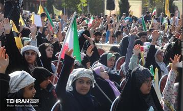 اجتماع نوجوانان آرمانی لشکر قدس 21