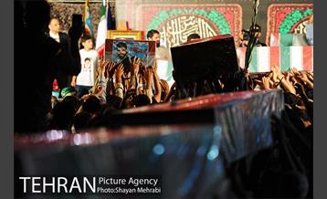 مراسم وداع با 150 شهید دوران دفاع مقدس 56