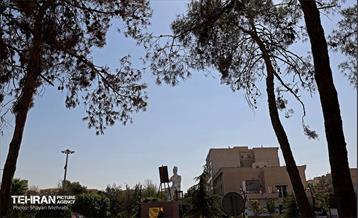 رونمایی مجسمه استاد کمال الملک 2