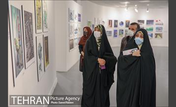 بازدید مدیران شهری و اعضای شورای شهر تهران از نمایشگاه تهران از منظر هنرمندان-3 33