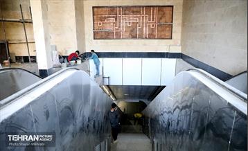 توسعه متروی تهران؛ ایستگاه شهران 8