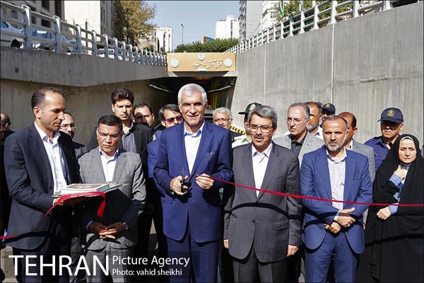 افتتاح و بهره برداری از دور برگردان غیر هم سطح مدرس و تونل آرش-اسفندیار 5