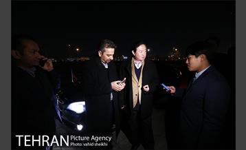 اکران تصاویری بر برج آزادی تهران برای همدردی با ملت چین 2