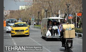 حمل و نقل برقی در بازار تهران 4