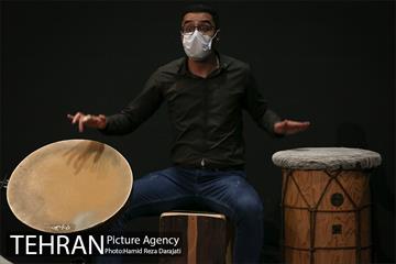 تمرین کنسرت آنلاین نغمه های تهران در برج میلاد 12