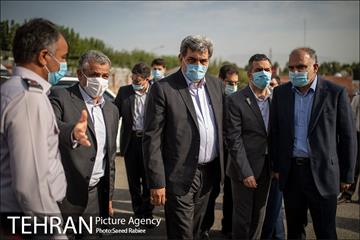 آئین رونمایی از تجهیزات جدید سازمان آتش نشانی شهرتهران  2
