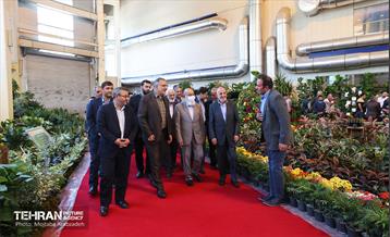 آیین افتتاح نوزدهمین نمایشگاه بین‌المللی گل و گیاه 18