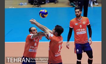 دیدار تیم های والیبال سایپا و شهرداری ورامین 16