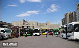 بازدید اعضای شورا از اتوبوس‌های تولید داخل 16