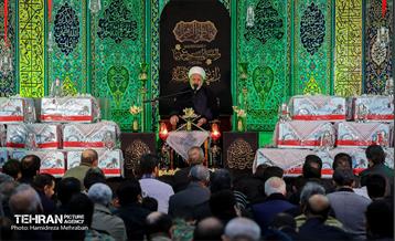 مراسم وداع با پیکرهای مطهر ۱۱۰ شهید گمنام دفاع مقدس 24