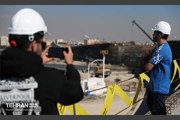 بازدید دانشجویان از پروژه میدان فتح 4