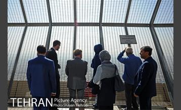 بازدید شهردار سارایوو از رصد خانه تهران و برج میلاد 14