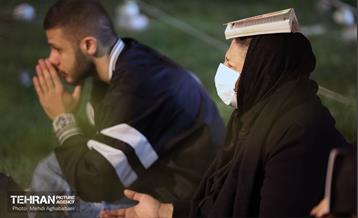 مراسم احیای شب بیست و سوم در میدان نبوت 22