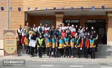 تمرین زلزله و ایمنی در منطقه ۲۲ 1