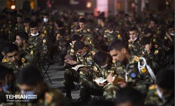 مراسم احیای شب بیست و سوم در دانشگاه افسری امام علی(ع) 7