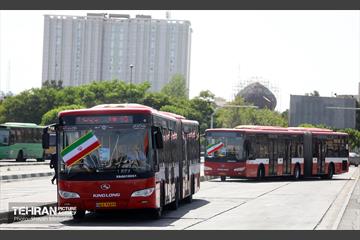 آیین بهره‌برداری از ۴۰ دستگاه اتوبوس دوکابین بازسازی شده 10