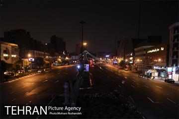 تهران پس از ساعت بیست و یک  9